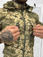 Осенняя тактическая куртка софтшел softshell squad пиксель XXXL - изображение 5