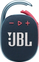 System głośników JBL Clip 4 Niebieski Różowy (JBLCLIP4BLUP) - obraz 1