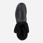 Жіночі зимові черевики Rieker RIEZ4281-00 40 Чорні (4060596809100) - зображення 6