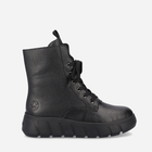 Жіночі зимові черевики високі Rieker RIEY3501-00 40 Чорні (4061811004850) - зображення 1