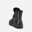Жіночі зимові черевики Rieker RIEY3432-00 37 Чорні (4061811007646) - зображення 8