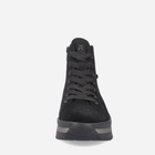 Жіночі зимові черевики низькі Rieker REVW0960-00 39 Чорні (4061811127849) - зображення 5