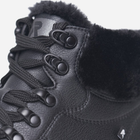 Жіночі зимові черевики низькі Rieker REVW0560-00 38 Чорні (4061811107742) - зображення 11