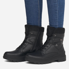 Жіночі зимові черевики високі Remonte REMD0C77-03 38 Чорні (4061811030446) - зображення 9