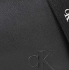 Сумка багет жіноча середня Calvin Klein Jeans CKRK60K611227BDS Чорна (8720108613248) - зображення 4