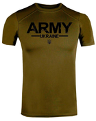 Футболка чоловіча JHK Army Ukraine M Хакі - зображення 1