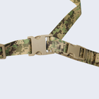 Збройовий триточковий ремінь тактичний UMA надміцний піксель ММ14 - зображення 3