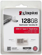 Pamięć flash USB Kingston DataTraveler microDuo 3C 128 GB (DTDUO3C/128GB) - obraz 5