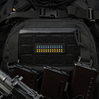 M-Tac нашивка прапор України 25х80 Laser Cut Black/Yellow/Blue/GID - зображення 7