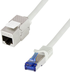 Patchcord Logilink Cat 6a SFTP 15 m Grey (CQ3103S)