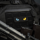 Нашивка M-Tac Cat Eyes Laser Cut Black/Yellow/Blue/GID - изображение 9