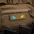 Нашивка M-Tac Cat Eyes Laser Cut Coyote/Yellow/Blue/GID - зображення 7