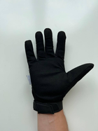Рукавички захисні Ultimatum Чорні,тактичні повнопалі військові рукавички повнопалі М - изображение 2