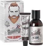 Набір для фарбування волосся, бороди та вусів Beardburys 5N світло-коричневий 30 мл + 45 мл (8431332126052) - зображення 1