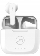 Słuchawki JAYS t-Five Plus Earbuds White (7350033656501) - obraz 1