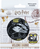 Бейдж на липучке Kite Harry Potter Черный с желтым (HP24-3011-1)