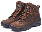 Берці демісезонні тактичні черевики PAV 501 коричневі шкіряні з мембраною Winterfrost 40 - зображення 1
