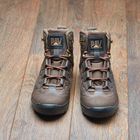 Берці демісезонні тактичні черевики PAV 501 коричневі шкіряні з мембраною Winterfrost 40 - зображення 10