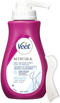 Крем для депіляції Veet Minima з Алоє Вера для чутливої шкіри 400 мл (3059944021197) - зображення 1