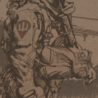 Футболка з малюнком P1G Paratrooper Coyote Brown XL (UA281-29891-CB-PR) - изображение 5