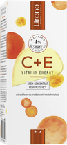 Krem do twarzy Lirene C + E Vitamin Energy rewitalizujący 40 ml (5900717768017) - obraz 2