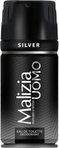 Дезодорант-спрей для чоловіків Malizia Silver Deodorant 150 мл (8003510014033) - зображення 1