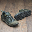 Тактичні кросівки демісезонні PAV 401 олива хакі шкіряні з мембраною Winterfrost 40 - зображення 9