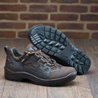Тактичні кросівки демісезонні PAV 401 коричневі шкіряні з мембраною Winterfrost 40 - зображення 10