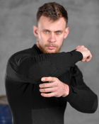 Тактическая боевая рубашка убакс 2XL черная (83855) - изображение 3