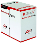 Kabel Techly Cat 6 U/UTP 305 m White (8057685305540) - obraz 2