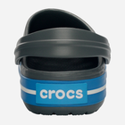 Chodaki męskie Crocs Crocband 11016-07W 41-42 (M8/W10) 26 cm Szary/Niebieski (883503836853) - obraz 5