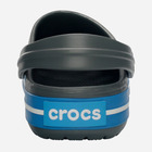 Чоловічі крокси Crocs Crocband 11016-07W 43-44 (M10/W12) 28 см Сірий/Голубий (883503836877) - зображення 5
