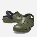 Чоловічі крокси Crocs Offroad Sport 202651-3C7 41-42 (M8/W10) 26 см Зелений/Синій (196265537358) - зображення 2