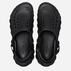 Чоловічі крокси Crocs Echo 207937-001 45-46 (M11) 29 см Чорні (196265305346) - зображення 4