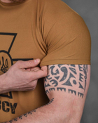 Тактическая мужская потоотводящая футболка ЗСУ солдат M койот (85914) - изображение 3