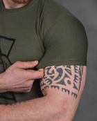 Тактическая мужская потоотводящая футболка ЗСУ солдат S олива (85913) - изображение 4