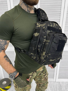 Рюкзак патрульний однолямковий SILVER KNIGHT 8л darck РГ4625 - зображення 2