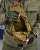 Рюкзак патрульний однолямковий SILVER KNIGHT 7л coyot ОИ4735 - изображение 4