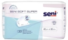 Pieluszki dla niemowląt Seni Soft Super 40x60 cm 30 szt (5900516691271) - obraz 1