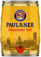 Пиво Paulaner Original світле фільтроване 4.9% 5 л  (4066600101635)