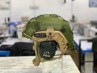 Кавер на каску фаст размер M/L шлем маскировочный чехол на каску Fast цвет олива армейский - изображение 5