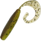 Силікон Reins Fat G-Tail Grub 4" B08 Green Pumpkin Chart Melon (8 шт/уп)