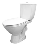 Унітаз-компакт Cersanit Koral 767 011 3/6 л поліпропіленове сидіння з металевим кріпленням