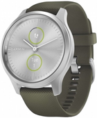 Smartwatch Garmin Vivomove Style Silver-Moss Green (010-02240-21) - obraz 2