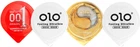 Набор презервативов OLO 0.01 Perfect enjoyment 4 шт Ультратонкие (ROZ6400230295)