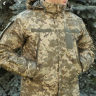 Куртка тактична зимова "АЛЬФА", тканина Nord Storm MM 14 rip-stop розмір 68 арт. 972072110-А - изображение 3