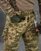 Стрейчевые тактические штаны 7.62 tactical пиксель ВТ6810 XL - изображение 6
