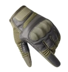 Полнопалые перчатки FQMILITAR004 на липучке (Оливковый) XL - изображение 3