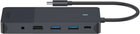 Hub USB-C Rapoo 12 w 1 Black (6940056114143) - obraz 4