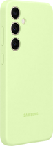 Panel Samsung Silicone Case do Samsung Galaxy S24+ Light Green (8806095426839) - obraz 4